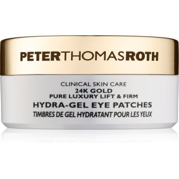 Peter Thomas Roth 24K Gold Hydra-Gel Eye Patches 30 pairs Masca gel hidratanta pentru ochi - imagine 2